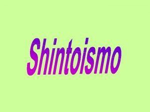 Shintoismo significato