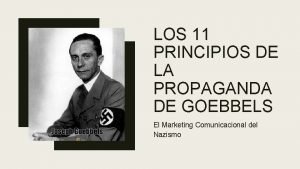 11 principios de la propaganda