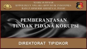 Badan reserse kriminal kepolisian negara republik indonesia
