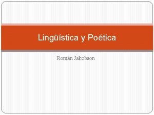 Roman jakobson funcion metalinguistica