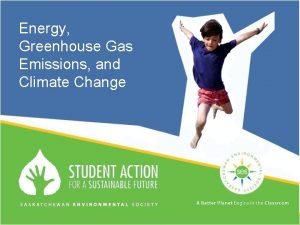 Energy Greenhouse Gas Emissions and Climate Change Warming