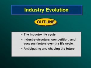 Industry life-cycle model