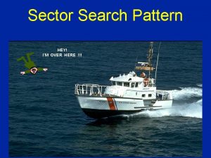 Sector search pattern meaning