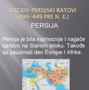 Uzrok grcko persijskog rata