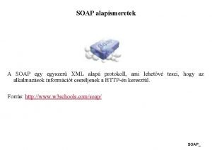 Soap protokol Soap protokol