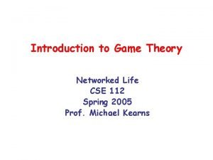 Game theory math