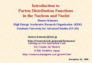 Introduction to Parton Distribution Functions in the Nucleon