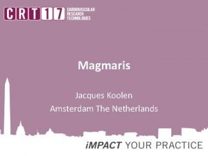 Magmaris Jacques Koolen Amsterdam The Netherlands Jacques Koolen