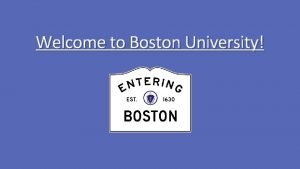 Microsoft office boston university