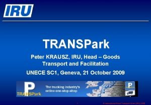 Iru transpark