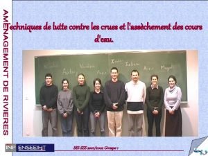 Techniques de lutte contre les crues et lasschement