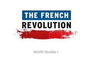 Three estates of french revolution