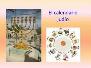 El calendario judo El ao judo es solar