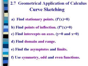 Sketching graphs calculus Sketching graphs calculus