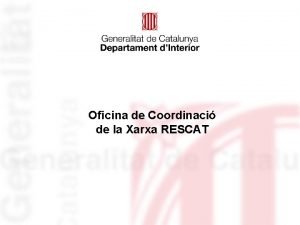 Xarxa rescat Xarxa rescat
