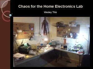 Home electronics lab