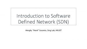Software-defined networking: a comprehensive survey