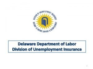 Delaware division of unemployment