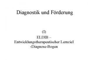 Etep ziele beispiele