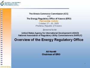 The Illinois Commerce Commission ICC and The Energy