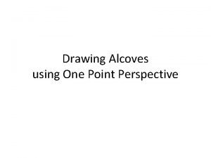 How to draw a table in one point perspective