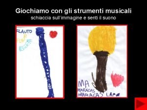 Giochiamo con gli strumenti musicali schiaccia sullimmagine e