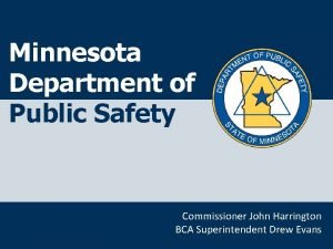 Mn commissioner of public safety