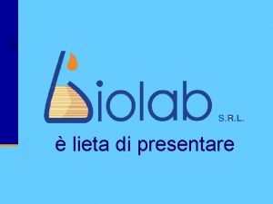 lieta di presentare SQAV gold Vuoi standardizzare la