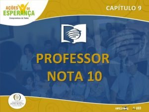 Certificado professor nota dez