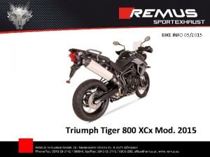 BIKE INFO 052015 Triumph Tiger 800 XCx Mod