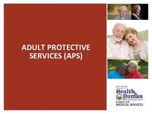 Adult protective services west virginia