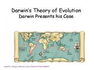 Darwins Theory of Evolution Darwin Presents his Case