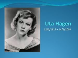 Uta hagan