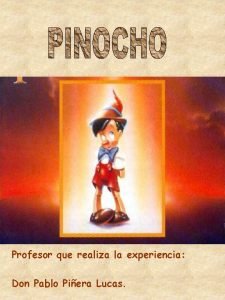 Profesor que realiza la experiencia Don Pablo Piera