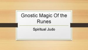 Gnostic magic