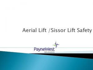 Sissor lift