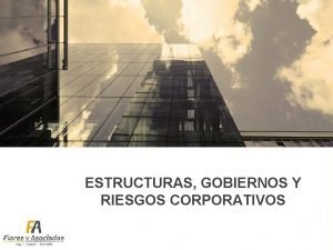 ESTRUCTURAS GOBIERNOS Y RIESGOS CORPORATIVOS LA EMPRESA Concepto