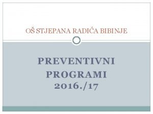 Oš stjepana radića bibinje