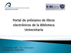 Portal de prstamo de libros electrnicos de la