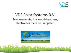 Vds solar systems