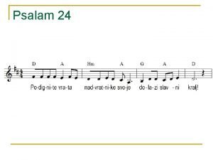 Psalam 24 Radni tekstovi n Mt 14 22