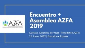 Encuentro Asamblea AZFA 2019 Gustavo Gonzlez de Vega