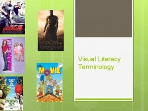Visual literacy terminology