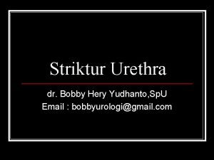 Dr bobby hery yudhanto