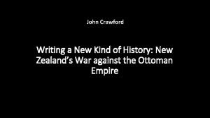 John crawford chris crawford
