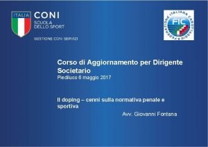 Corso di Aggiornamento per Dirigente Societario Piediluco 6