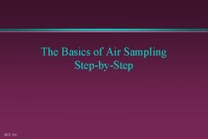 Skc air sampling