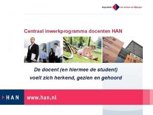 Han docenten