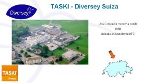 TASKI Diversey Suiza Una Compaa moderna desde 1858