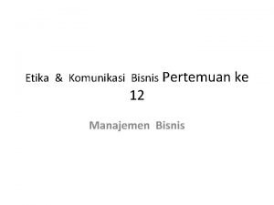 Pengertian proposal bisnis